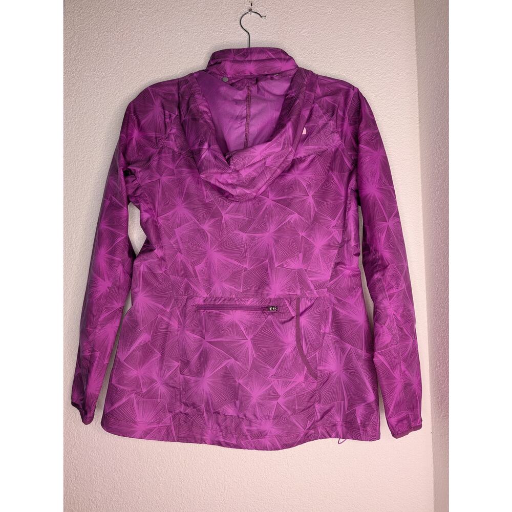 The North Face Womens Flyweight Packable Jacket Pink Geometric S Active Gorpcore - Picture 2 of 7